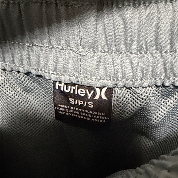 Hurley Men's Aqua Athletic Shorts - Picture 2 of 3